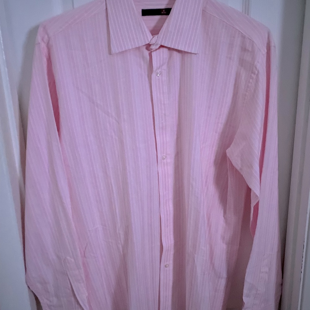 Mens 4 You button down long sleeve dress/casual shirt